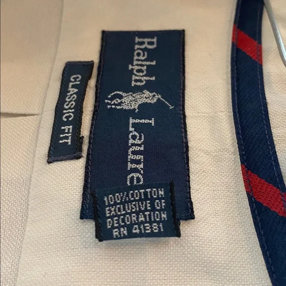 Ralph Lauren Classic Fit Men Shirt Size L - Picture 4 of 6